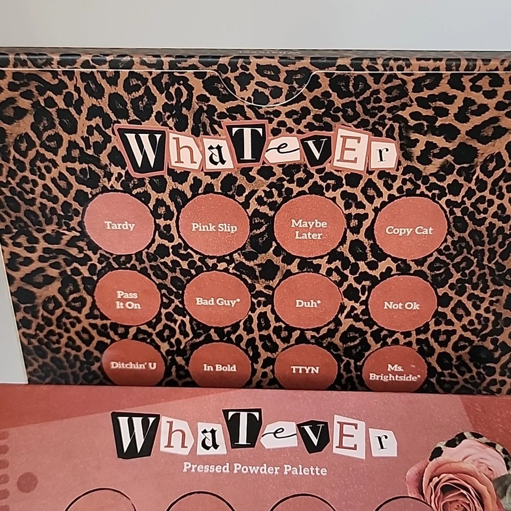 Whatever Pressed Eyeshadow Powder Palette - 2 Shades Broken